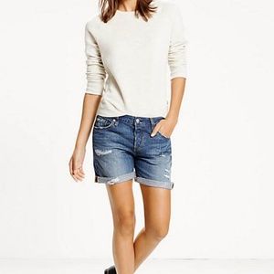NWT Levi's 501 CT Distressed Cutoff Shorts 24